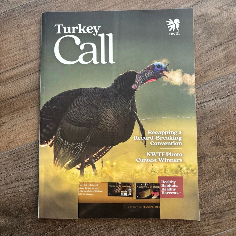 Turkey Call Magazines Lot of 3 Outdoor Nature Animals Hunting 2024‎ Volume 39